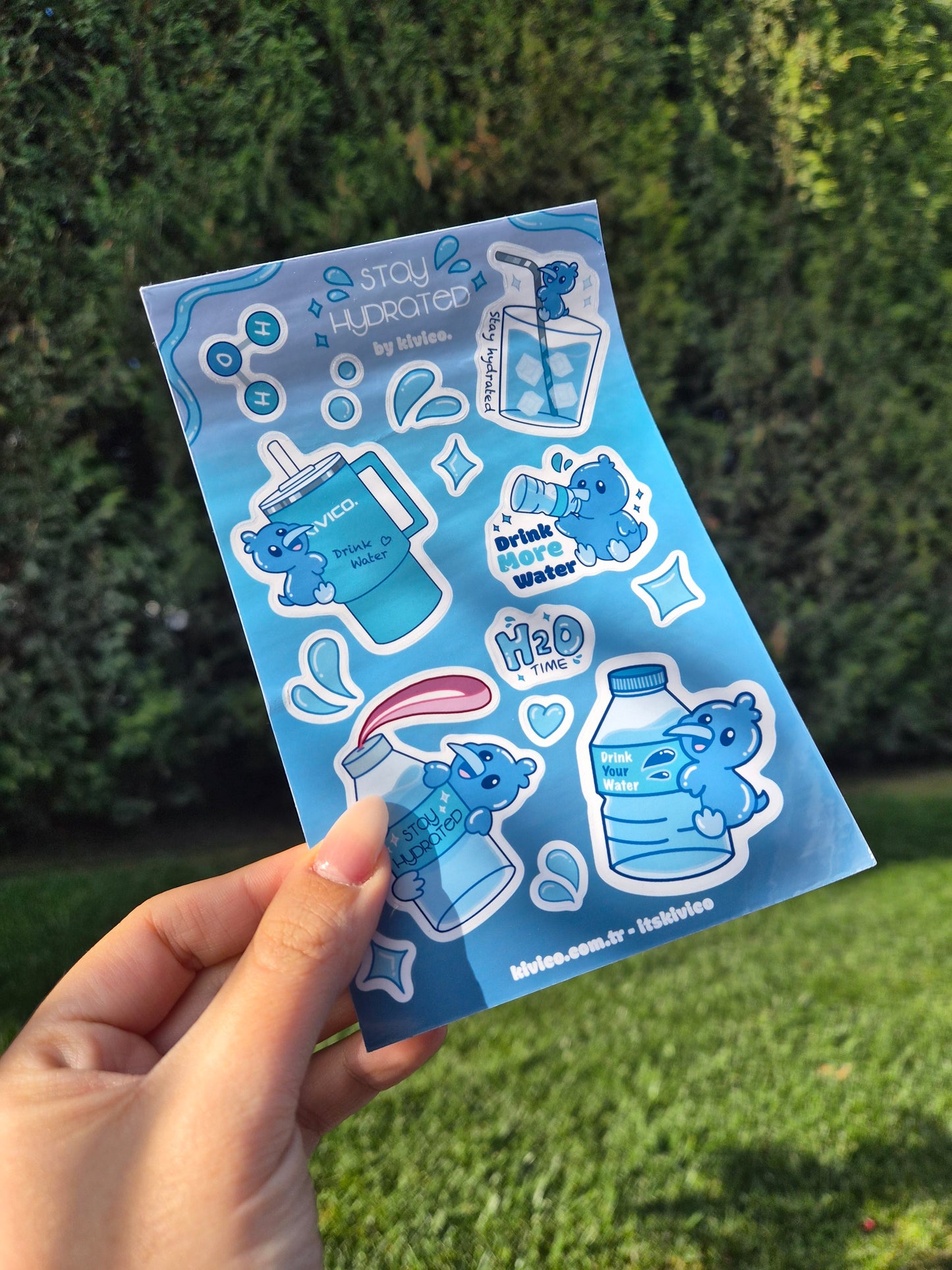 Stay Hydrated - Sticker Seti