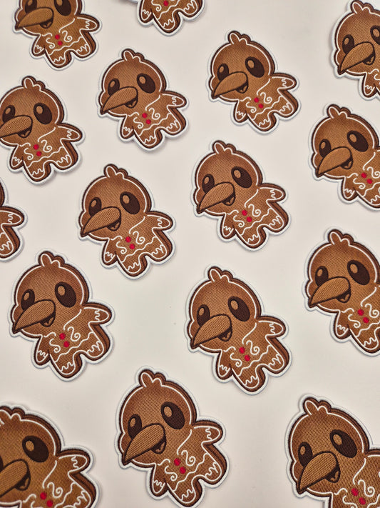 Sticker - Knitted Gingerbread Man