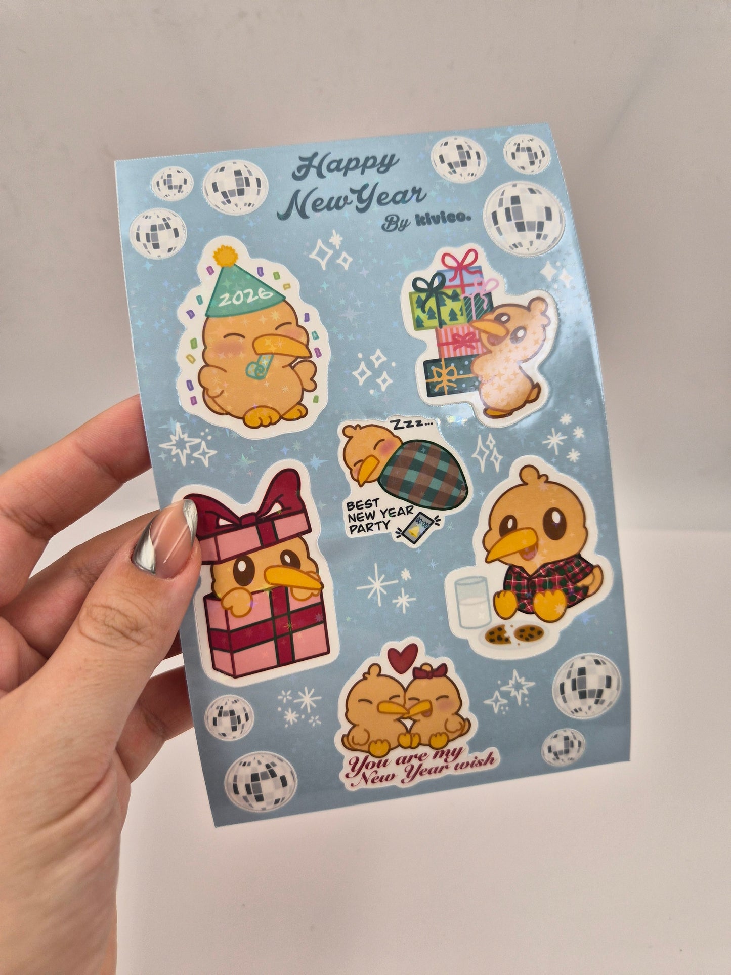 Happy New Year - Sticker Seti