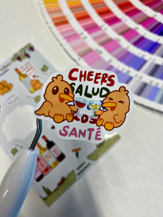 Wine Vibes - Sticker Seti