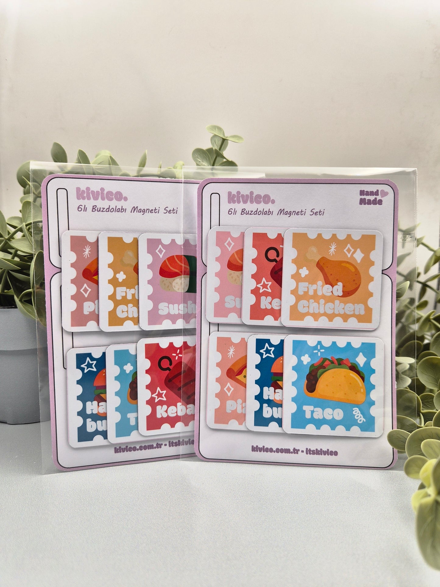 6’lı Buzdolabı Magnet Seti 01