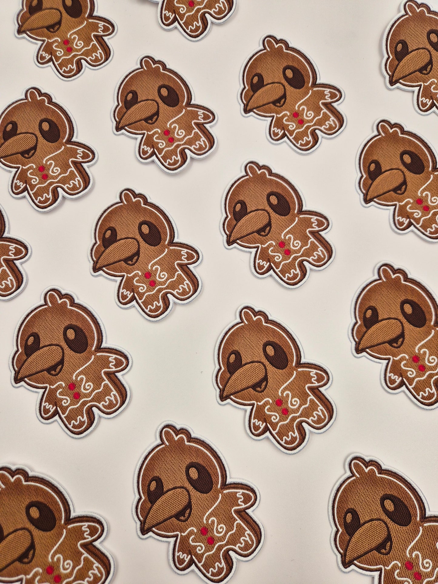 Sticker - Knitted Gingerbread Man