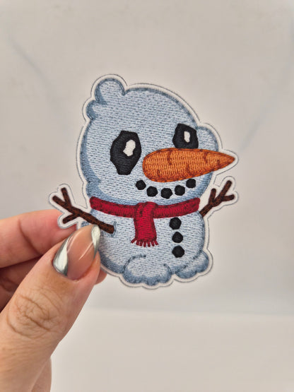 Sticker - Knitted Snow Man