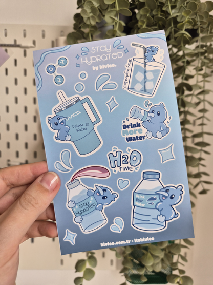 Stay Hydrated - Sticker Seti