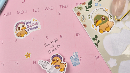 Skincare Rutin - Sticker Seti