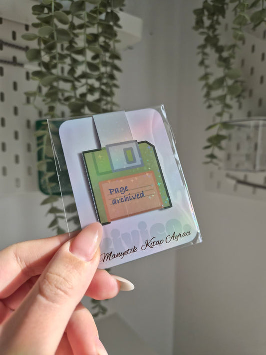 Manyetik Kitap Ayracı - Page Archived