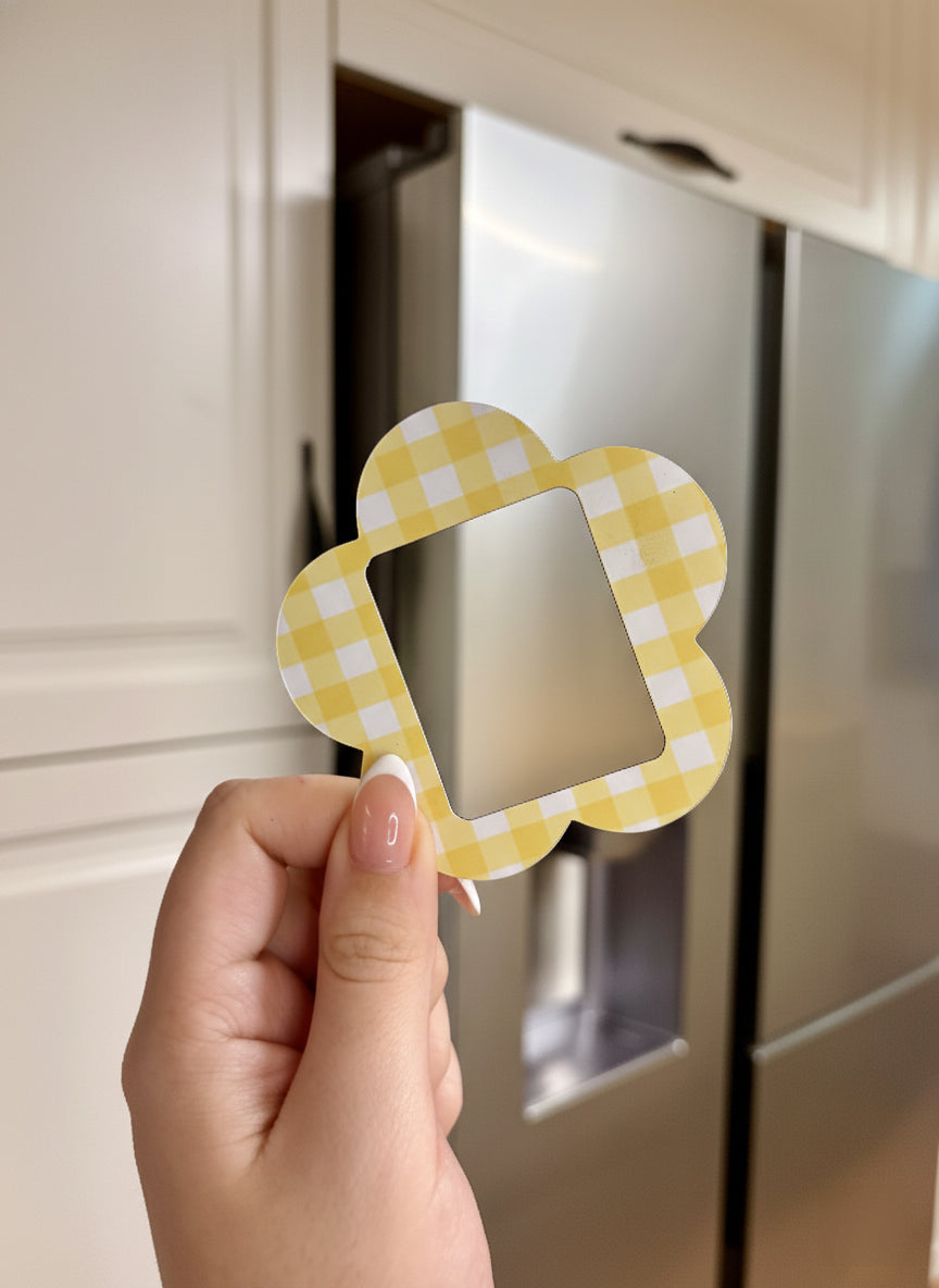 Lemon Tart - Manyetik Buzdolabı Çerçevesi